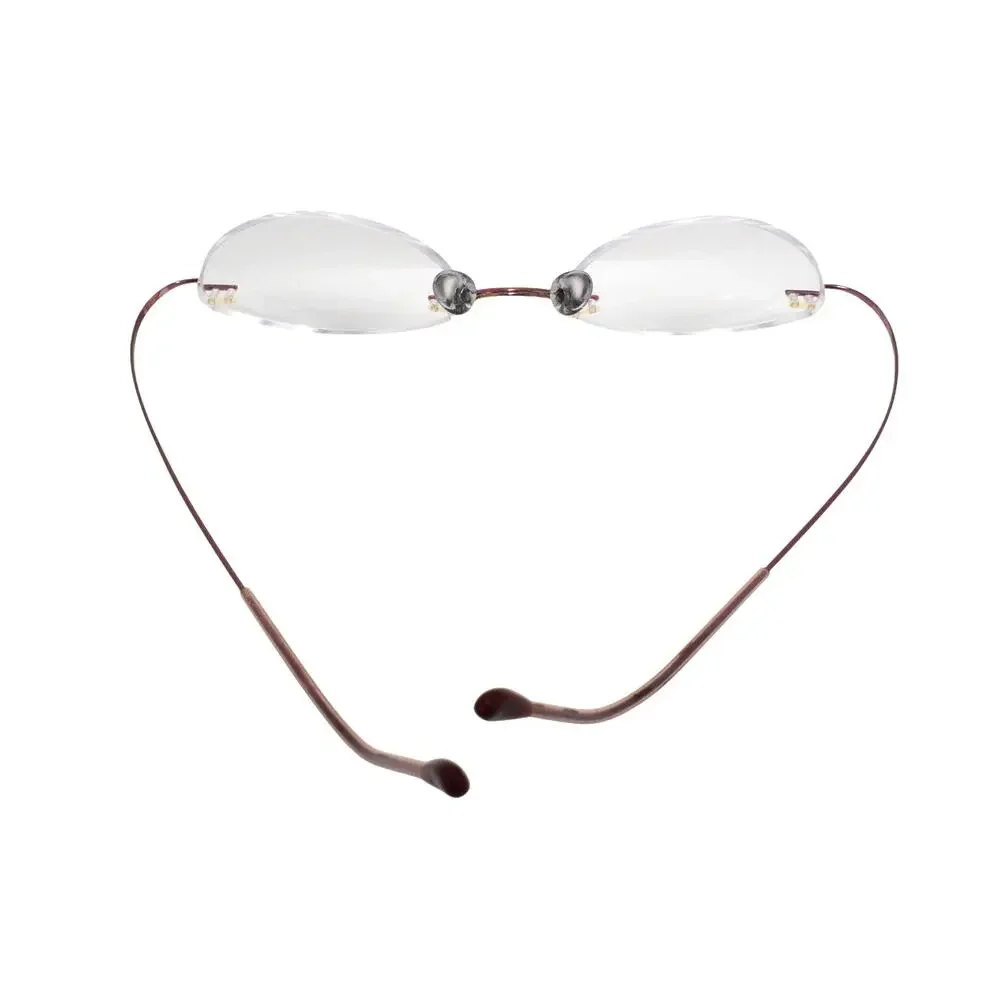 Silhouette 7395 40 Purple Rimless Eyeglasses FRAMES ONLY - GOOD CONDITION